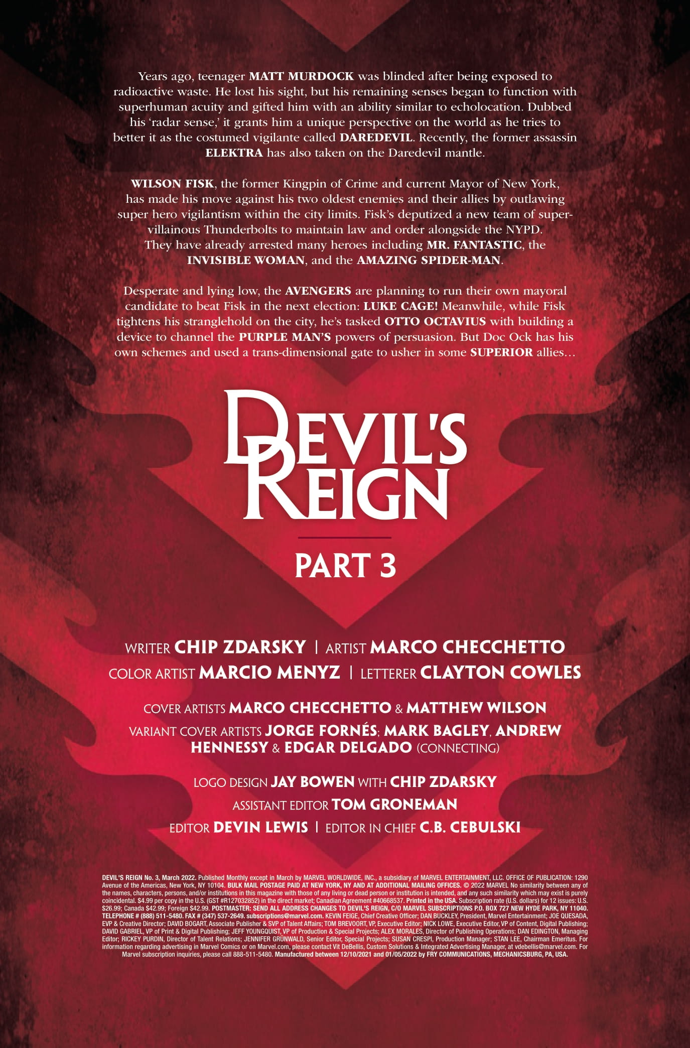 Devil's Reign #3